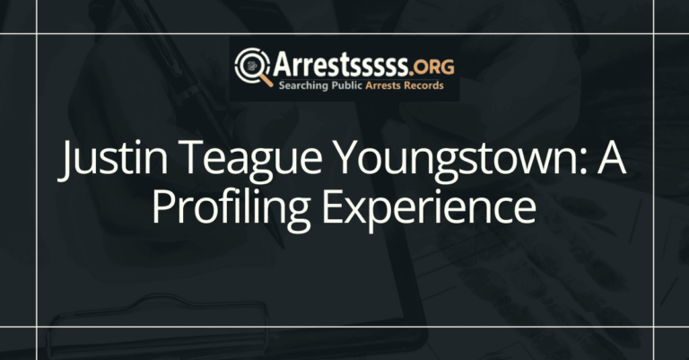 Justin Teague Youngstown: A Profiling Experience