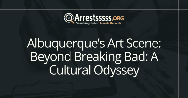 Albuquerques Art Scene Beyond Breaking Bad A Cultural Odyssey