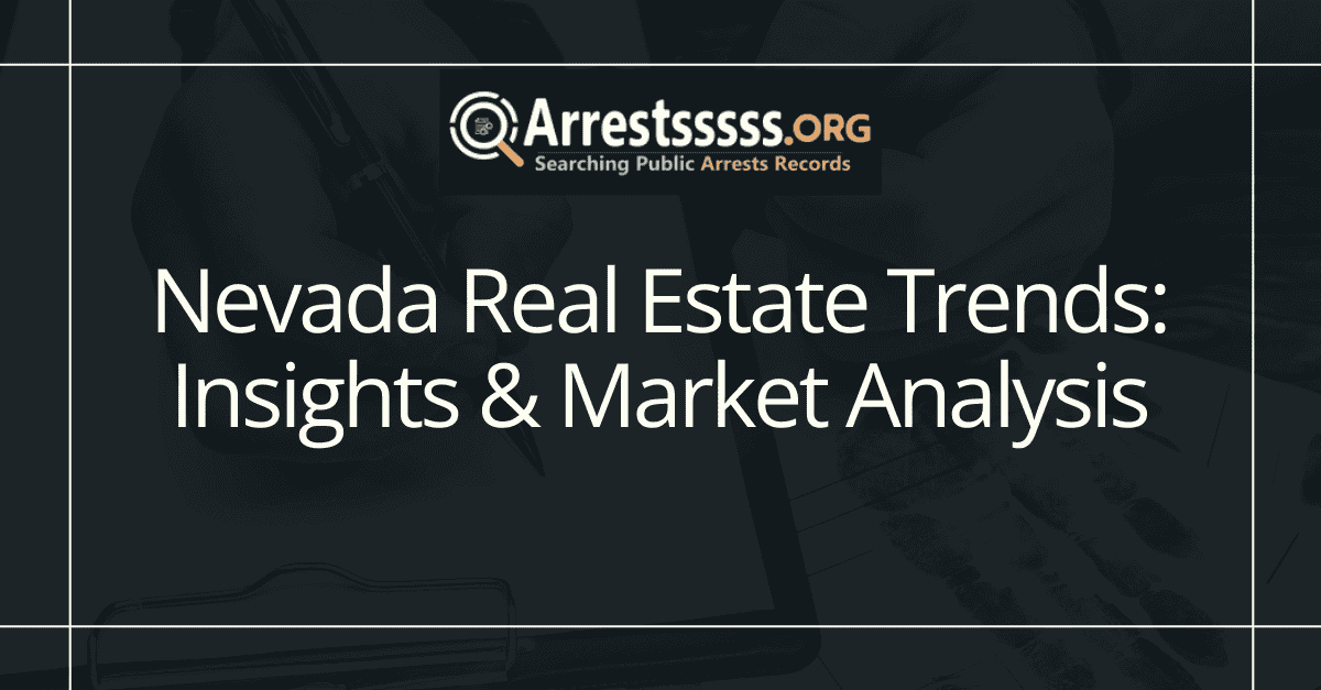 Nevada Real Estate Trends Insights Market Analysis